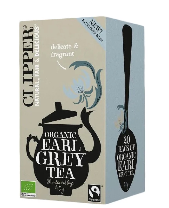 картинка Чай чёрный-байховый "Earl grey", с ароматом бергамота, пакетированный от интернет-магазина BIEN Organic