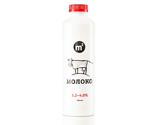картинка Молоко питьевое 3,2-4,0%, пастеризованное от интернет-магазина BIEN Organic