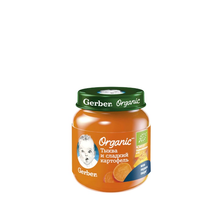картинка Пюре овощное "Тыква&Картофель" от интернет-магазина BIEN Organic