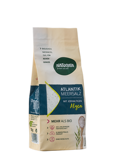 картинка Соль "Атлантическая" морская, с водорослями от интернет-магазина BIEN Organic