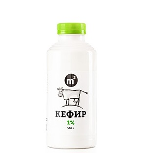 картинка Кефир 1%, обезжиренный от интернет-магазина BIEN Organic