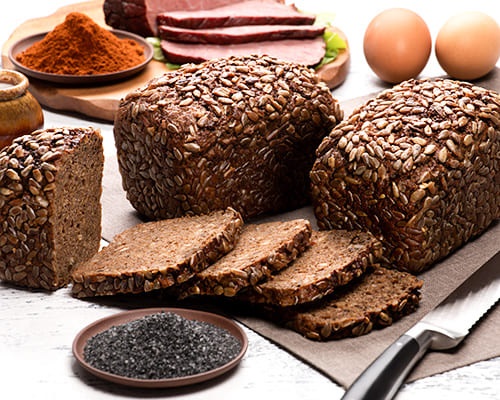 картинка Хлеб "Ржаной", с солодом и семечками от интернет-магазина BIEN Organic