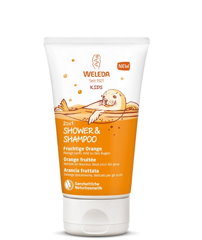 картинка Гель-шампунь для волос и тела «Апельсин» (3+) от интернет-магазина BIEN Organic