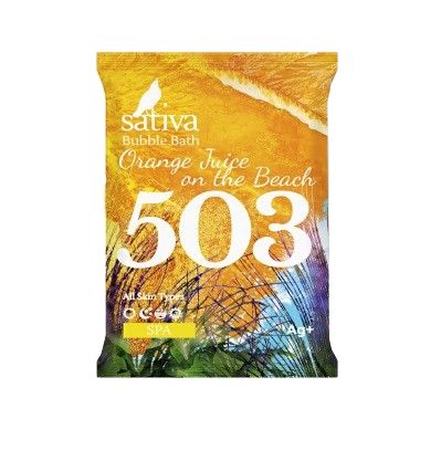 картинка Пена №503, для принятия ванны "Апельсиновый фреш на пляже" от интернет-магазина BIEN Organic