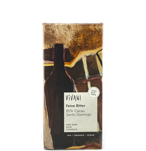 картинка Шоколад тёмный, 85% какао от интернет-магазина BIEN Organic