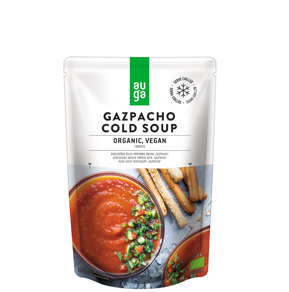 картинка Суп томатный "Гаспачо" от интернет-магазина BIEN Organic