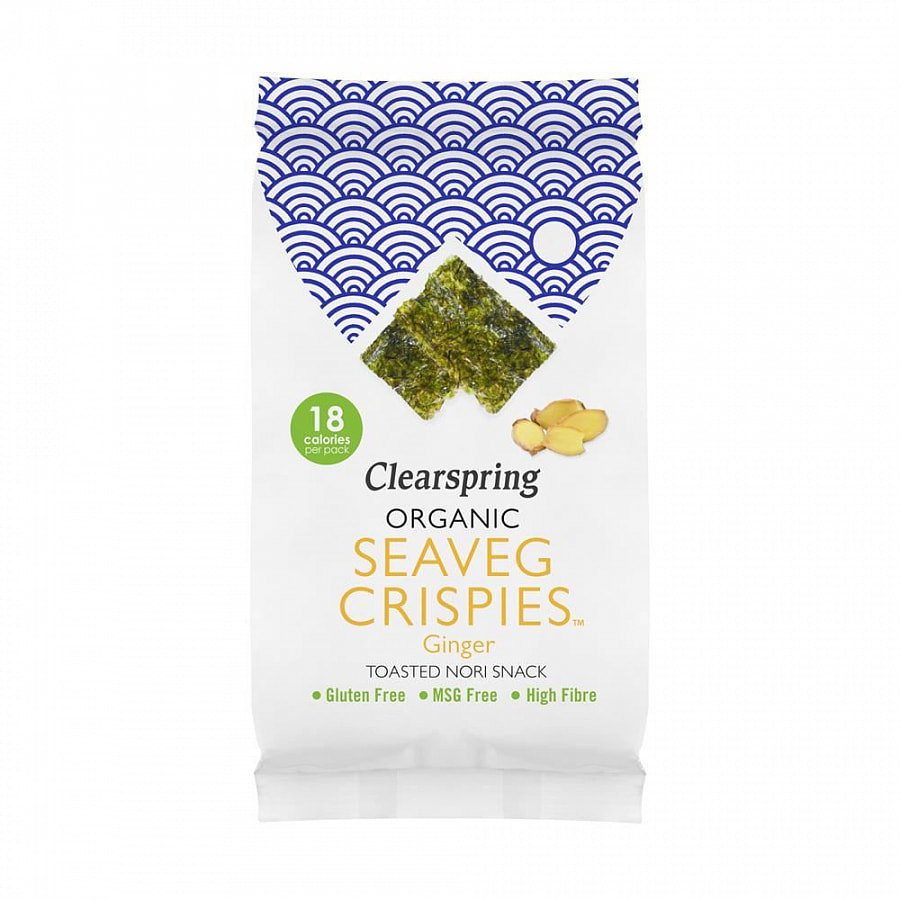 картинка Чипсы "Seaveg" из морских водорослей, с имбирём от интернет-магазина BIEN Organic