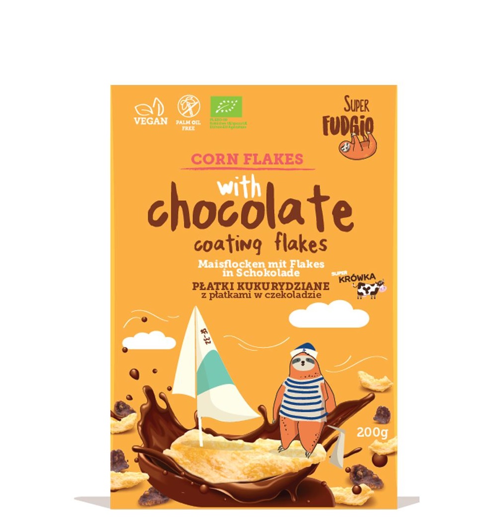 картинка Хлопья кукурузные, в шоколаде от интернет-магазина BIEN Organic