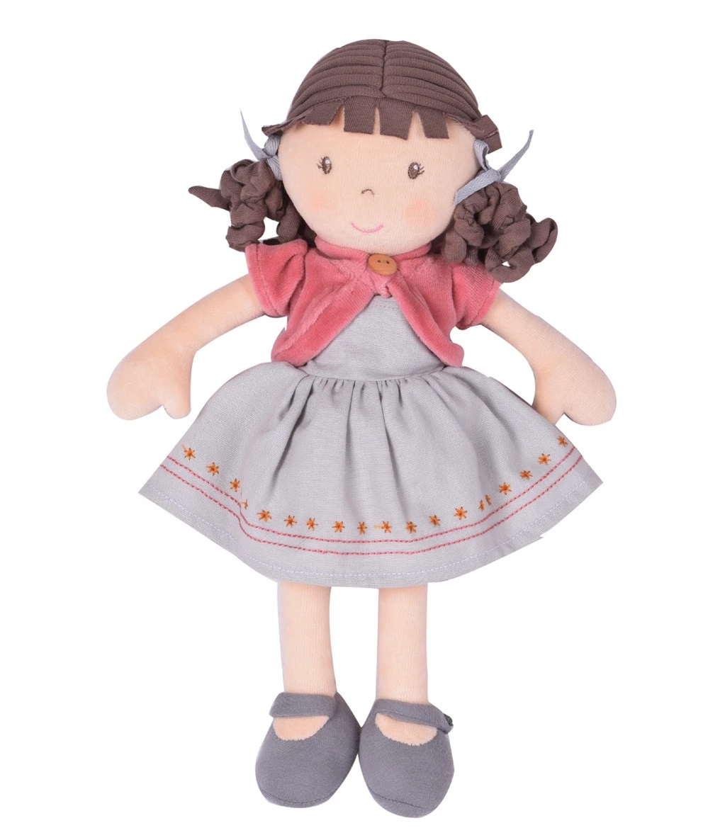 картинка Кукла мягконабивная "Роза" от интернет-магазина BIEN Organic