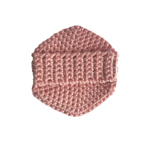 картинка Спонж из тонкого хлопка, для лица и тела, нежно розовый от интернет-магазина BIEN Organic