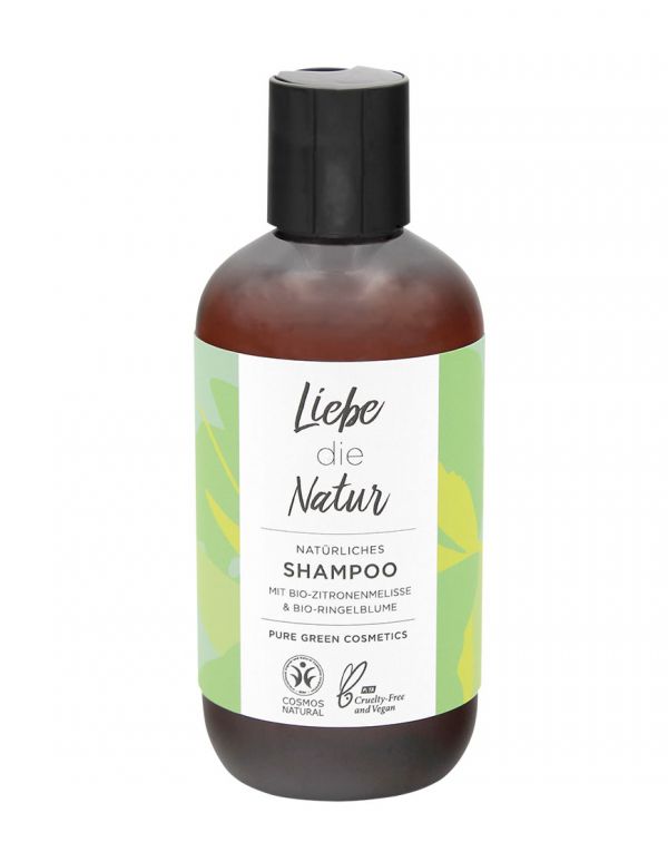 картинка Шампунь для волос, с лимонной мятой  от интернет-магазина BIEN Organic