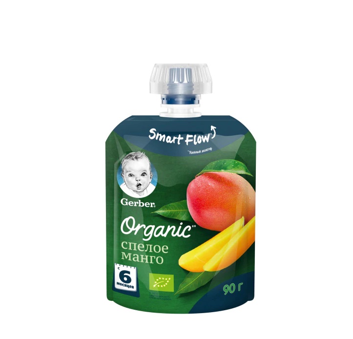картинка Пюре фруктовое "Спелое Манго" от интернет-магазина BIEN Organic