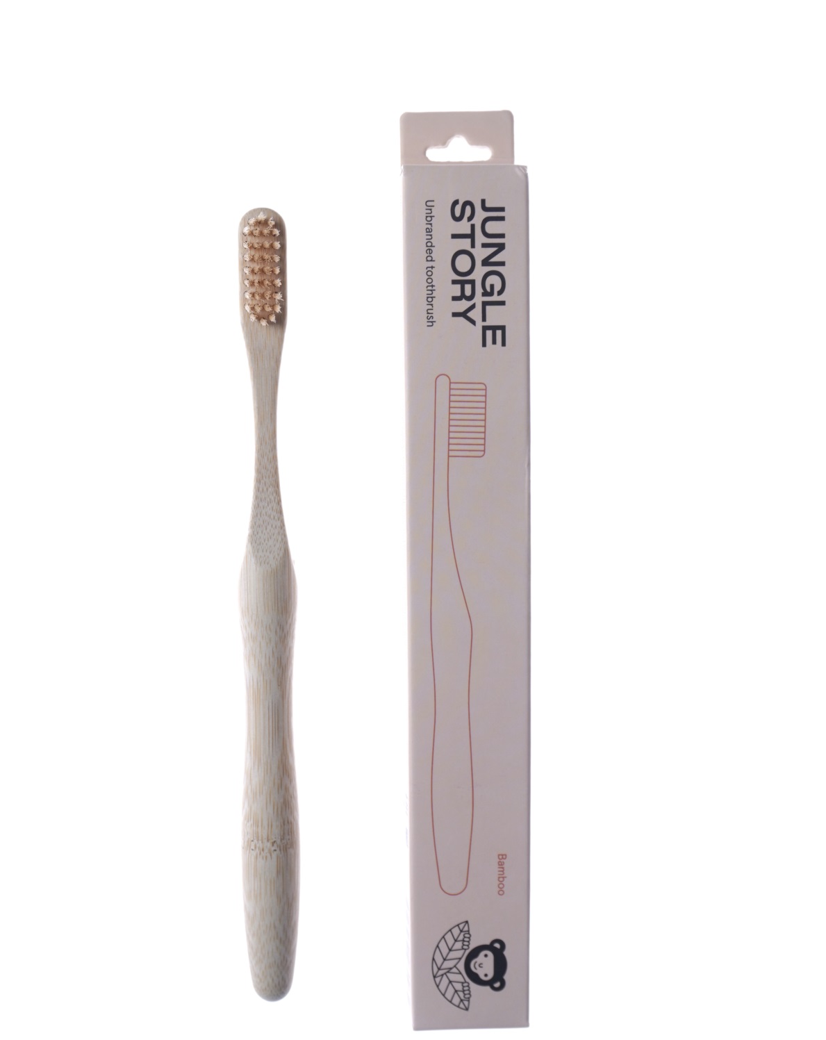 картинка Щётка зубная из бамбука "Trendless", мягкие щетинки от интернет-магазина BIEN Organic