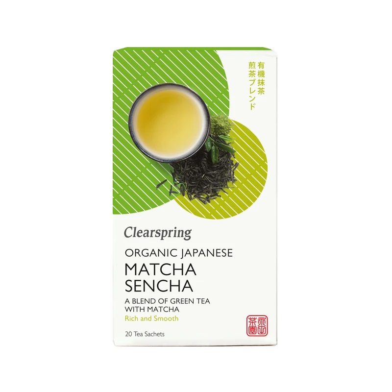картинка Чай зелёный японский "Matcha&Sencha", пакетированный от интернет-магазина BIEN Organic