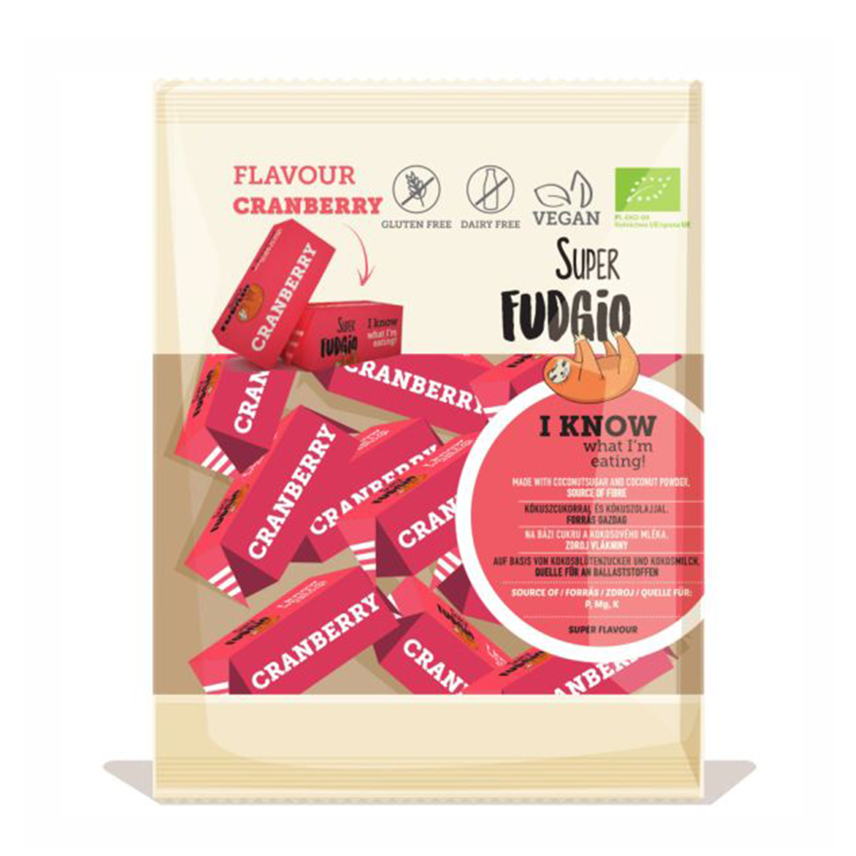 картинка Конфеты клюквенные "Flavour" от интернет-магазина BIEN Organic