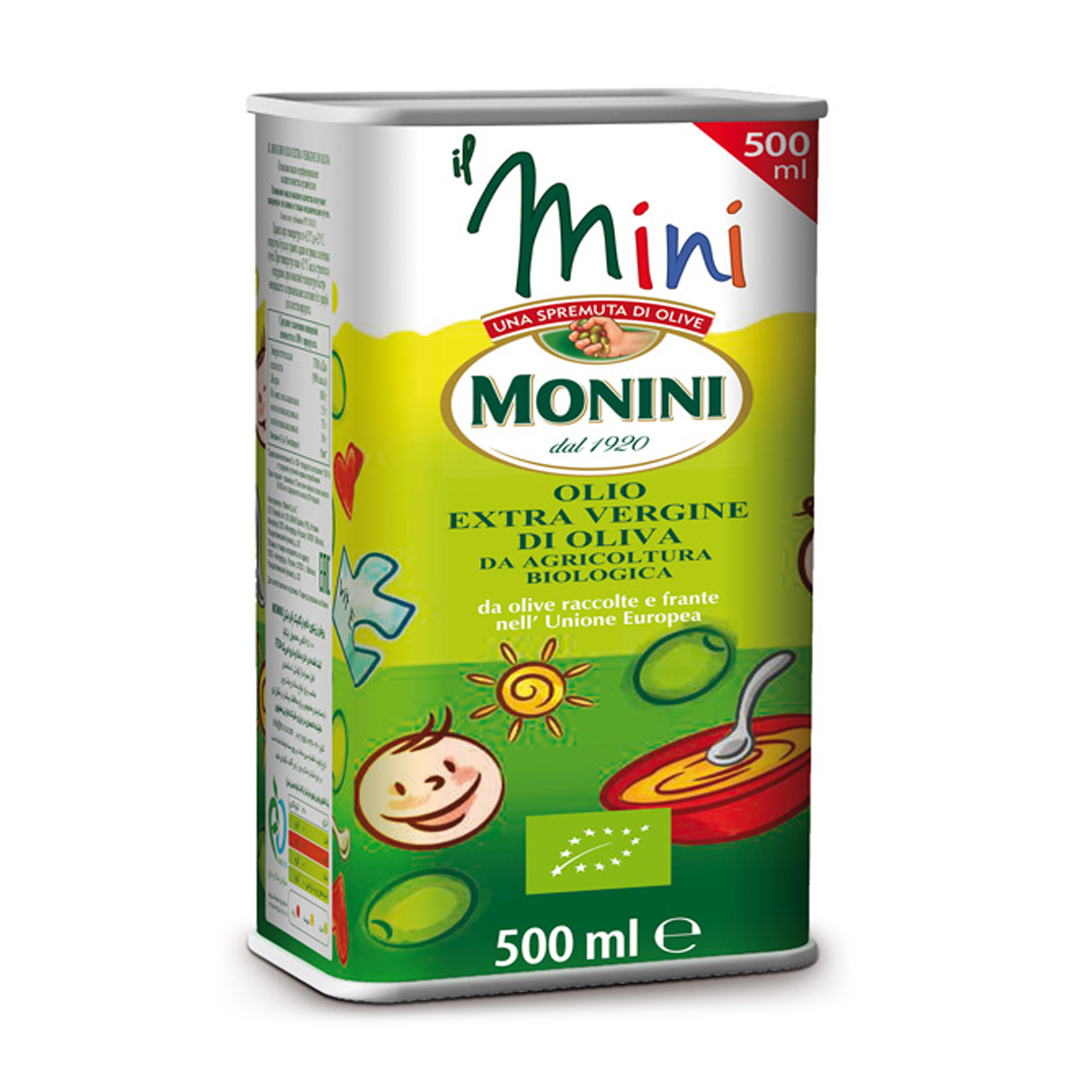 картинка Масло оливковое "Mini Monini" от интернет-магазина BIEN Organic
